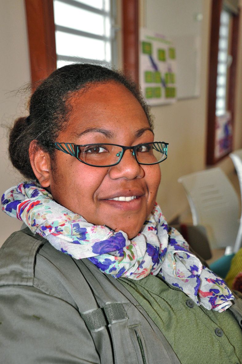 Anitia, 24 ans, s’est montrée intéressée par le dispositif mobilité du CIJ.