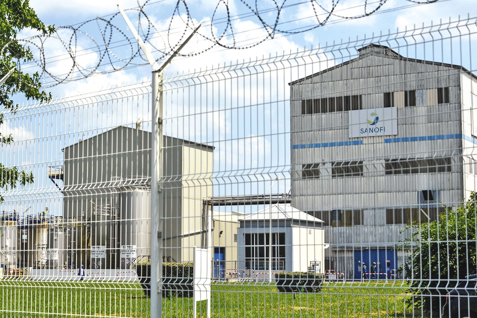L’usine Sanofi de Mourenx, dans les Pyrénées-Atlantiques. Photo AFP