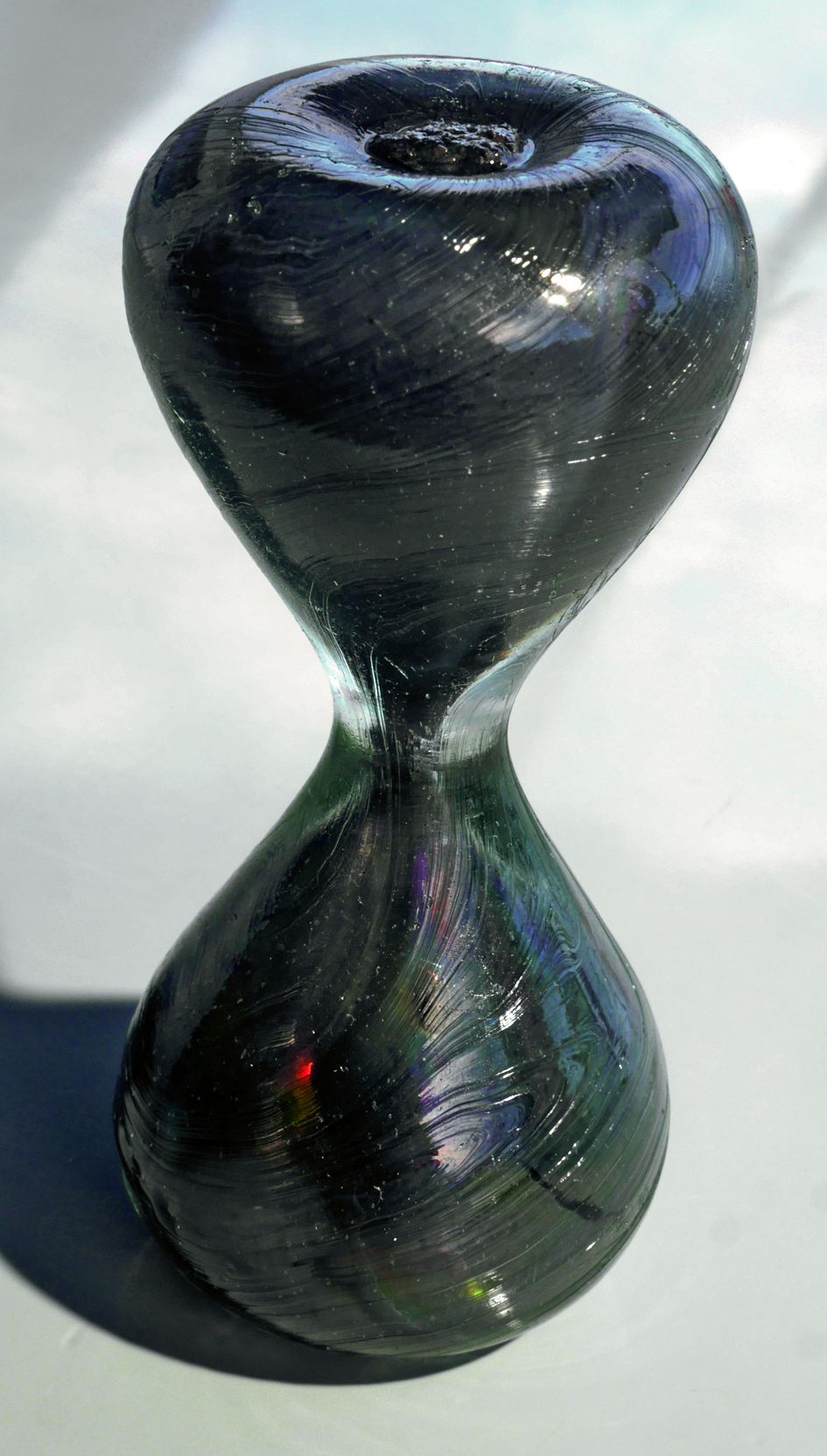 Le temps semble s’être arrêté dans ce sablier.