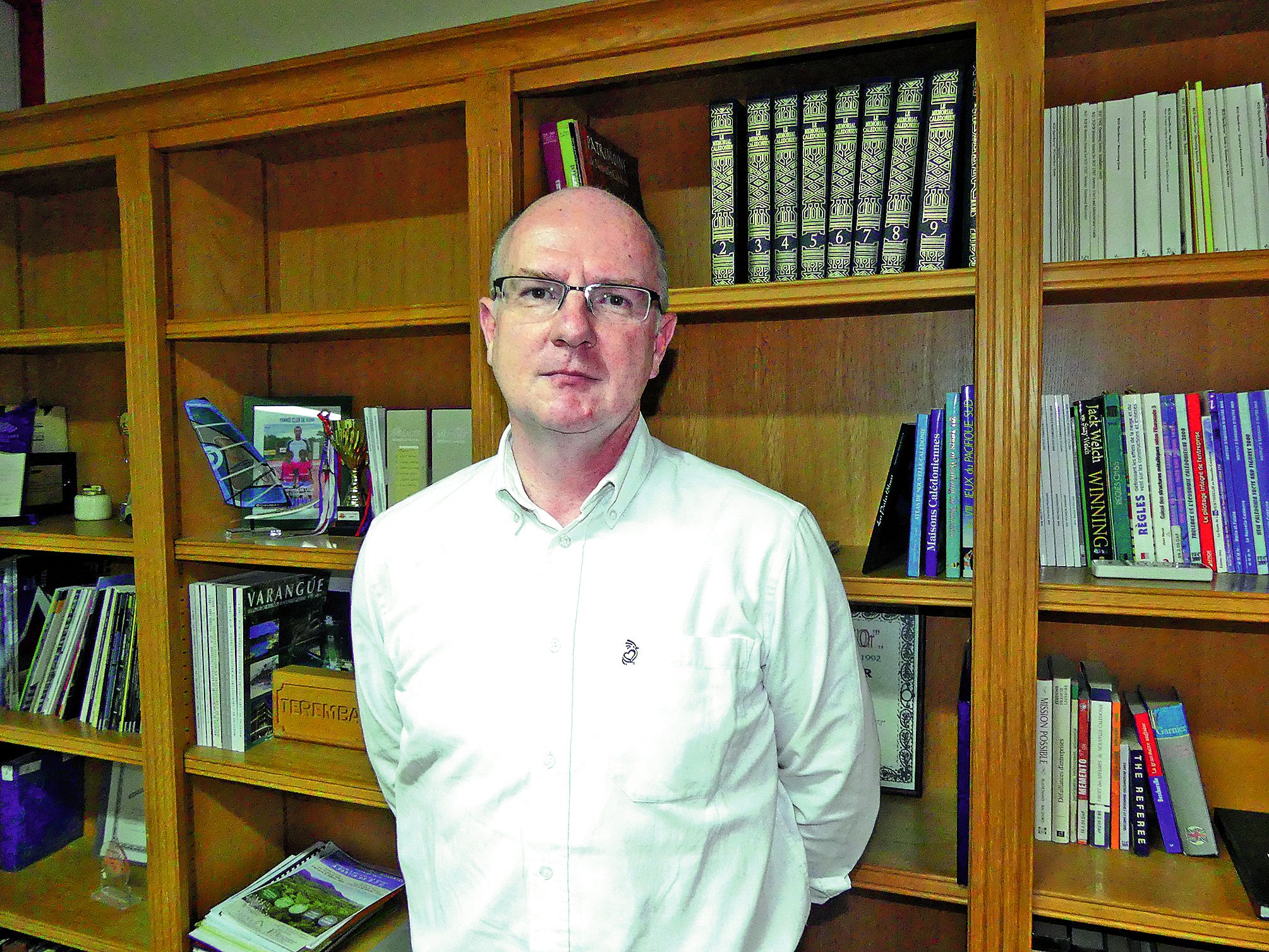 Xavier Benoist, responsable stratégie chez BlueScope Acier, est président de la Finc  depuis 2014. Photo C.R