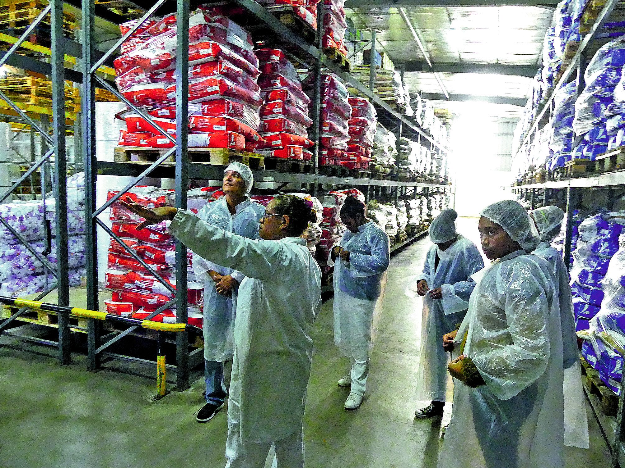 Si les scolaires sont nombreux, les visites sont ouvertes au grand public.C.R