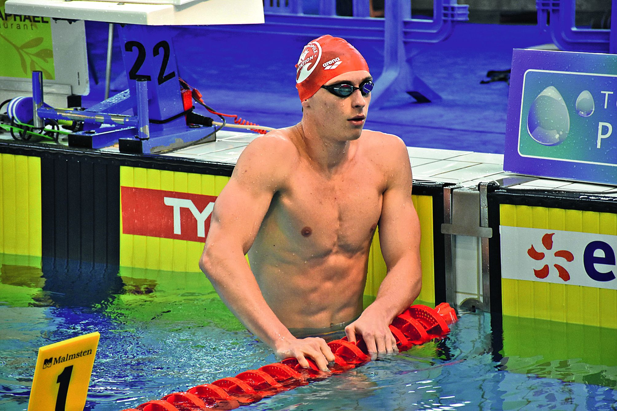 Le record de Maxime sur 50 m nage libre (22\'\'14) date de mai.Photo archives LNC sports/Y.C.