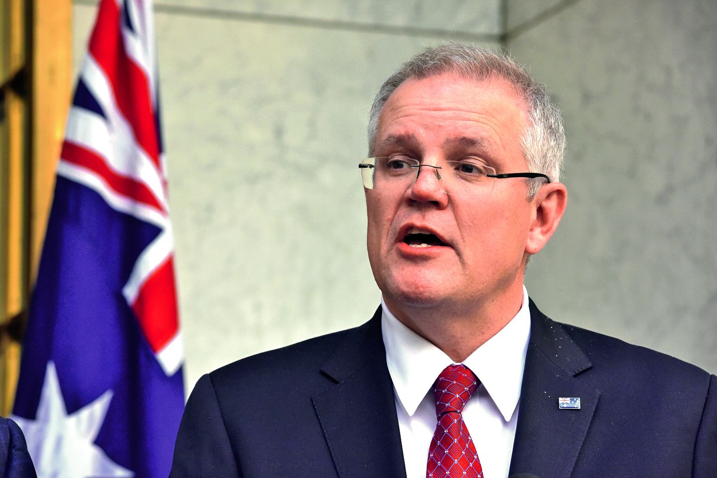Scott Morrison était jusqu’alors ministre des Finances.Il va remplacer Malcolm Turnbull.Photo AFP