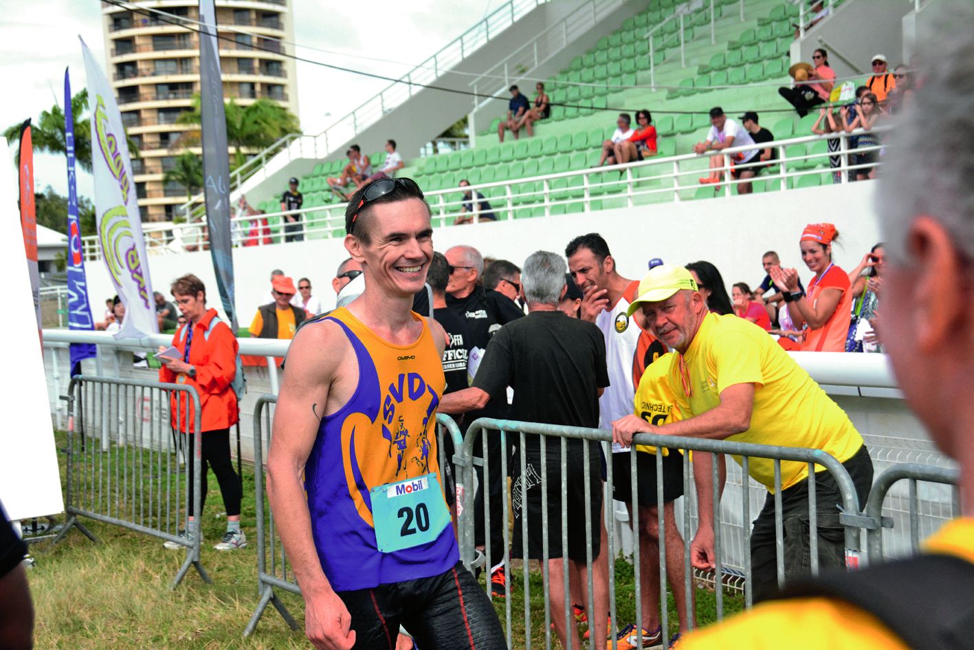 Ludovic Lanceleur ne sera pas sur la ligne de départ demain matin.Photo MRB