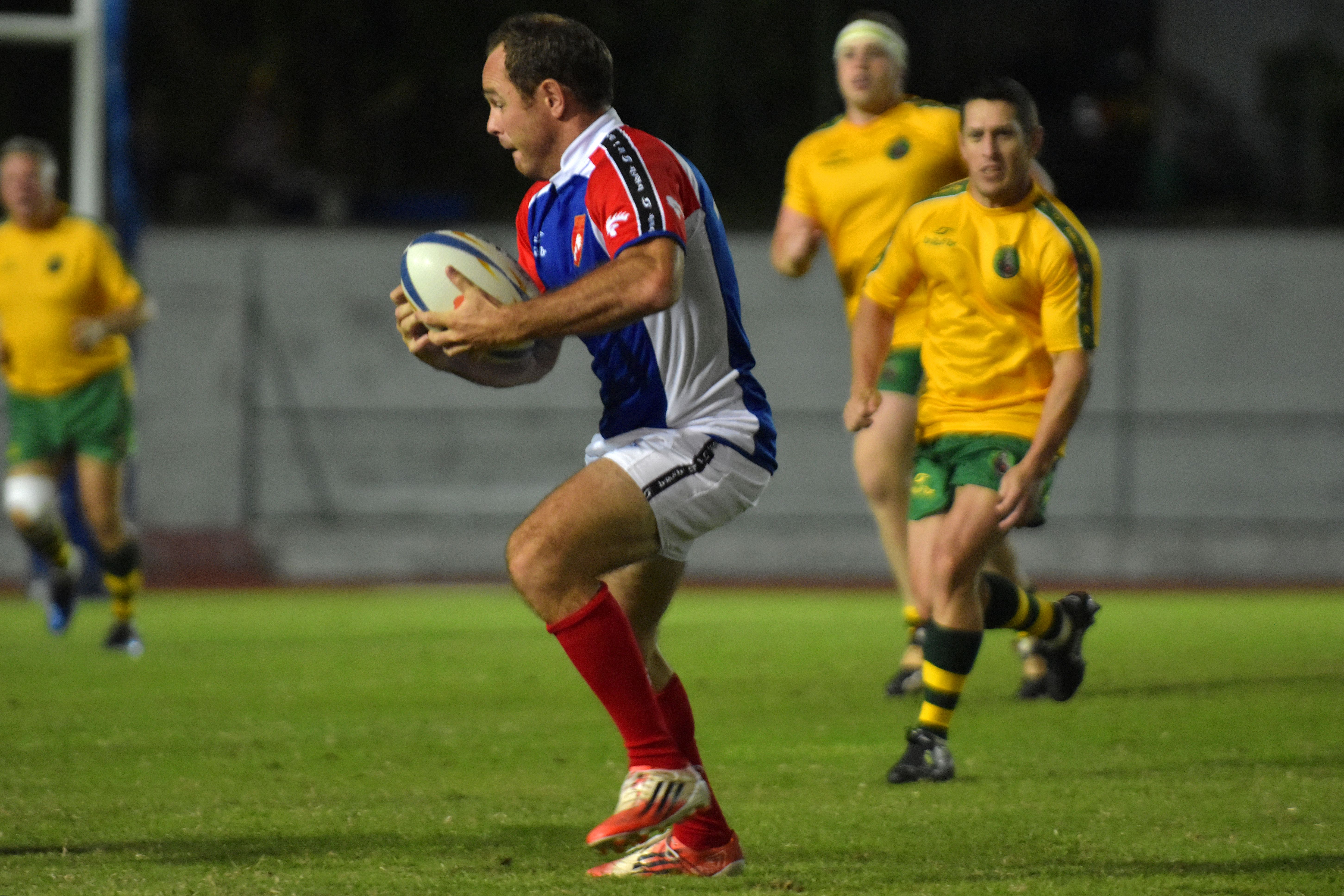 Julien Saubade a été intenable durant toute la rencontre. Photo CT