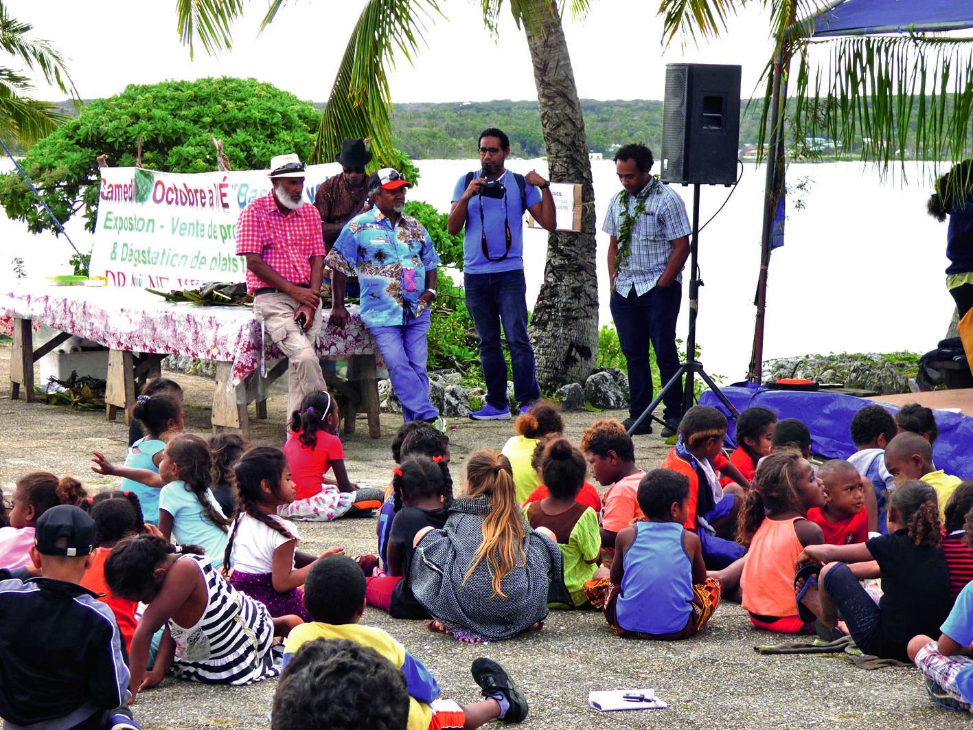 Jean-Krist Ukeiwe, consultant en ingénierie culturelle, a retracé l’historique du « manger » d’hier à aujourd’hui aux Îles Loyauté.
