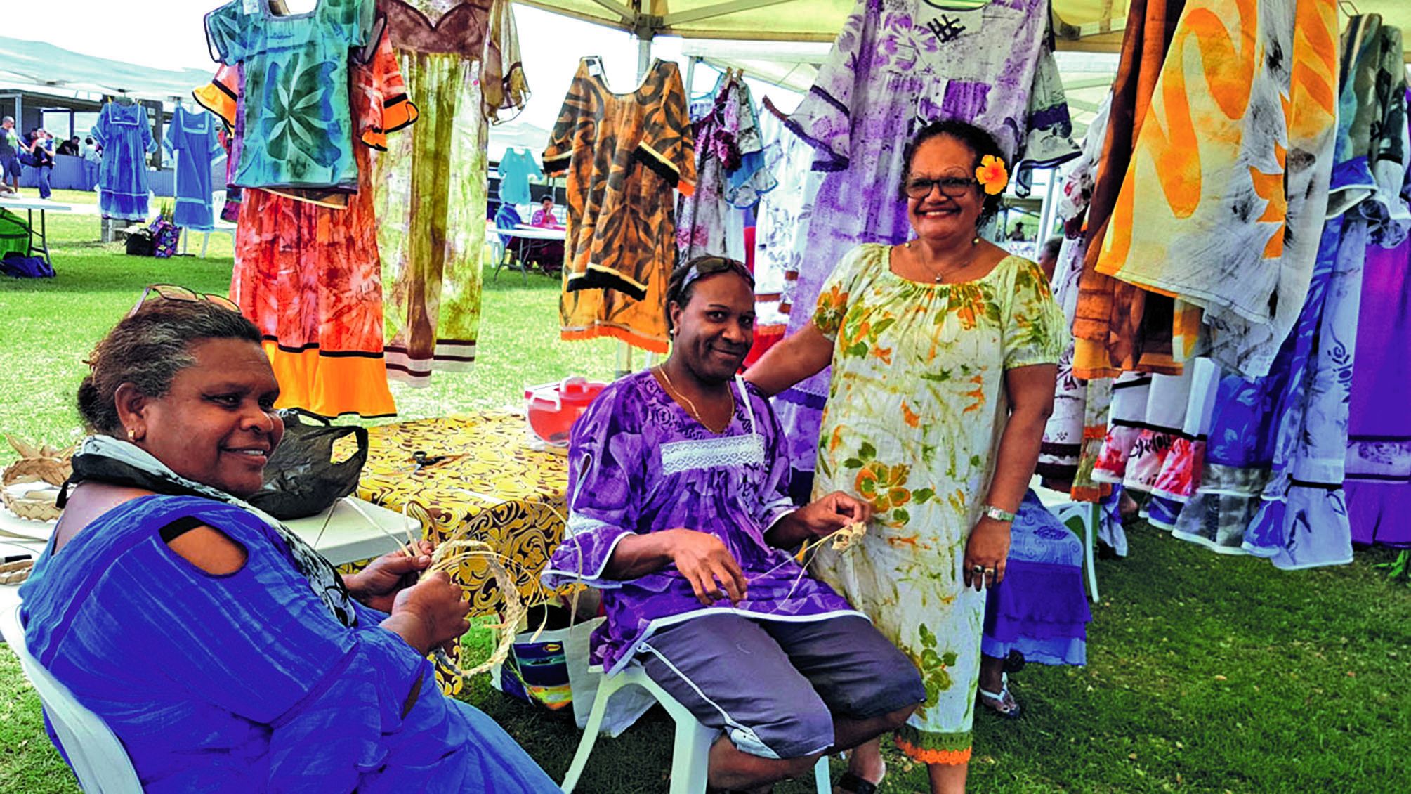 Les habitants du Nord ont présenté leur savoir-faire,  comme ici du tressage.