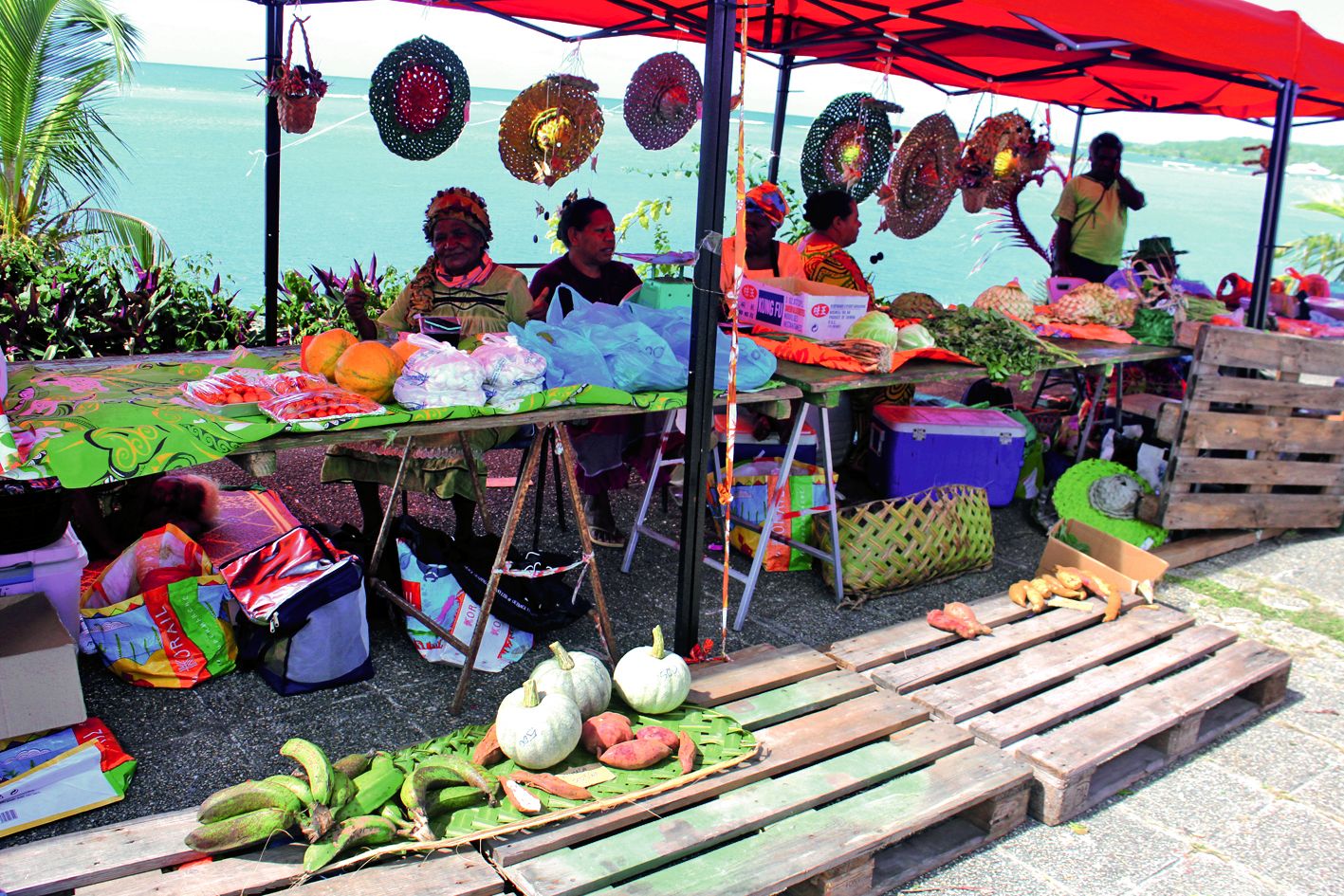 Des associations, des producteurs et des mamans ont été conviés à exposer leurs produits pendant ces journées portes ouvertes.