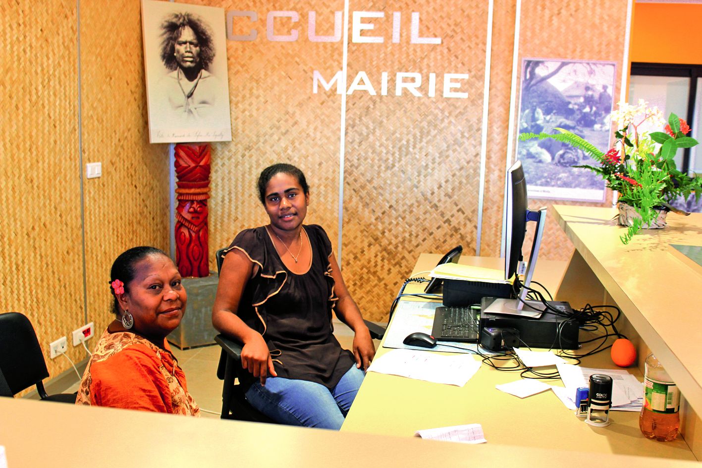 La salle d’accueil flambant neuve est prête à accueillir les administrés à partir de lundi prochain.