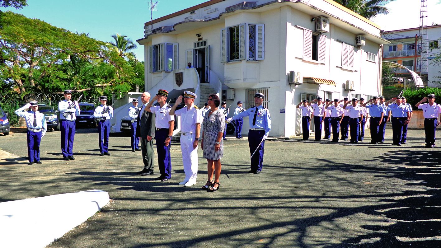 La cérémonie d’intronisation du nouveau commandant de compagnie a eu lieu  à la gendarmerie du village.