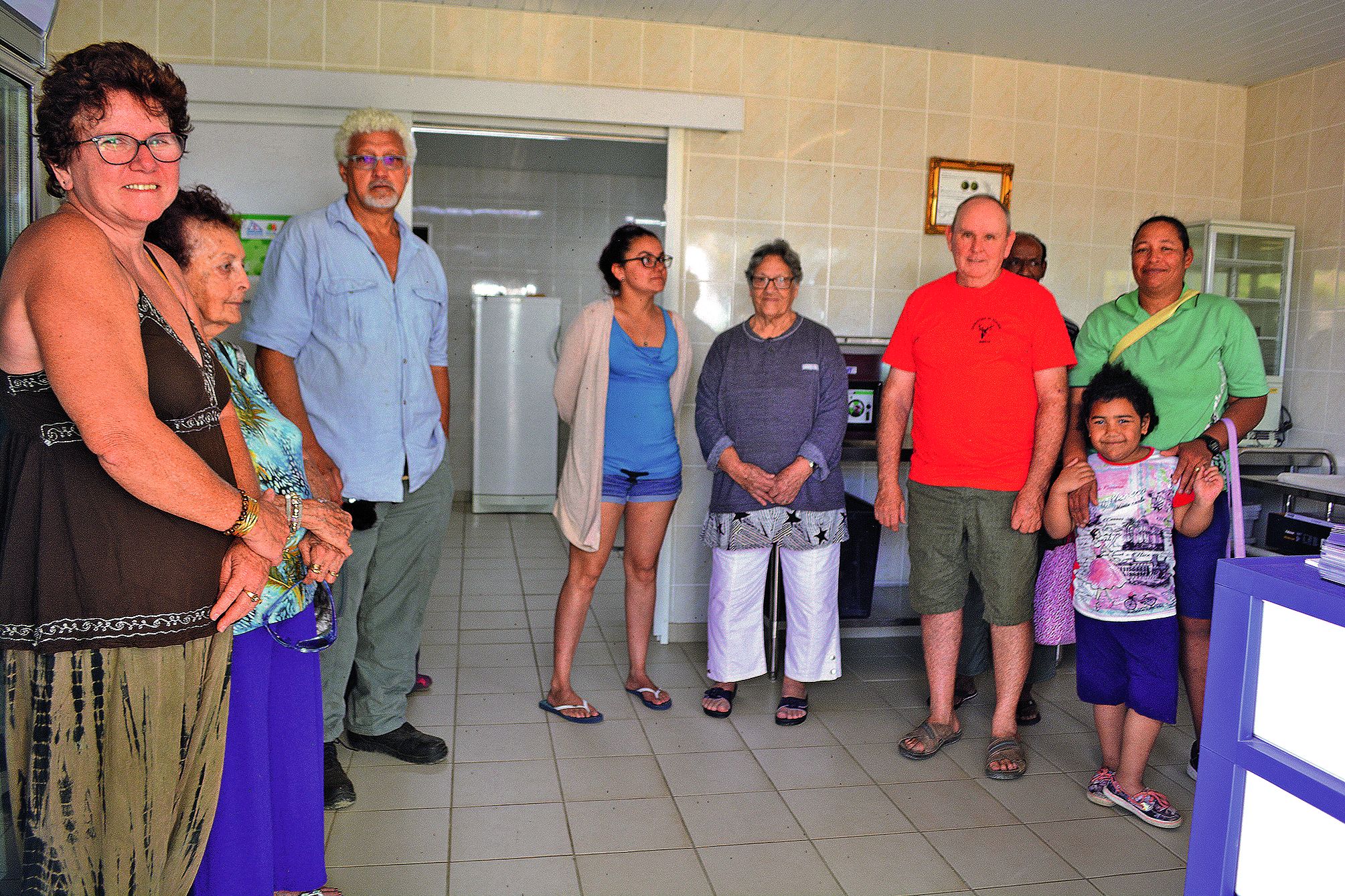 En plus des produits locaux, diverses animations étaient proposées. Par petits groupes, le public pouvait visiter la charcuterie de Nessadiou. Auguste Barreteau, le propriétaire, a accueilli les visiteurs à bras ouvert. « Je leur explique tout le processus de fabrication de la charcuterie, de l’arrivée de la viande jusqu’à sa transformation. » 