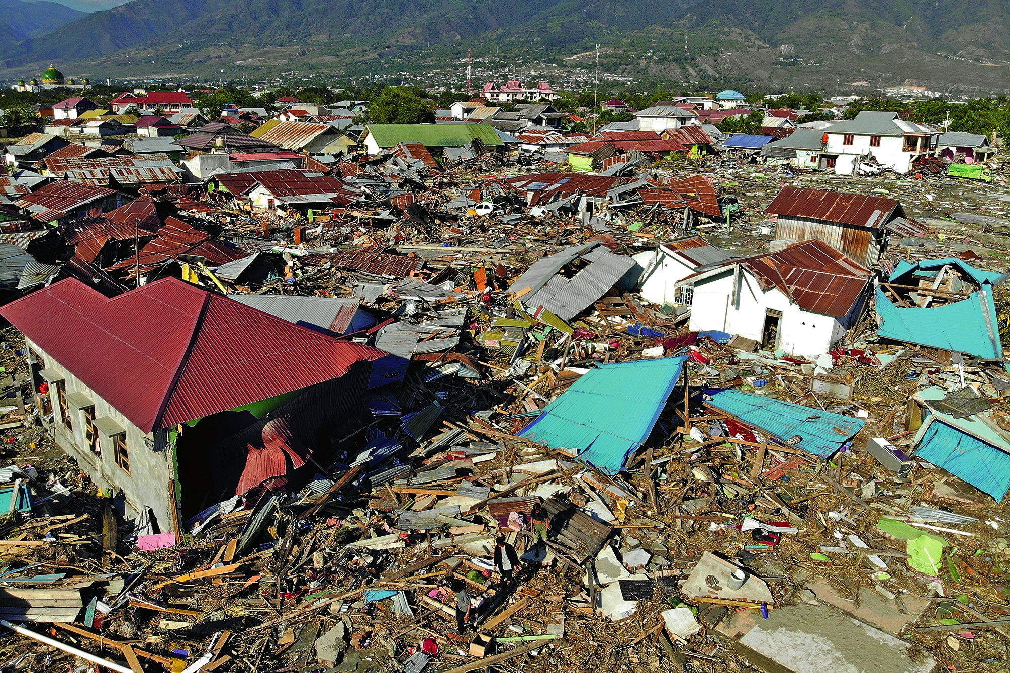 Jusqu'à 1 200 détenus ont profité su séisme pour s’évader de trois prisons indonésiennes, a annoncé hier le gouvernement. Photo AFP