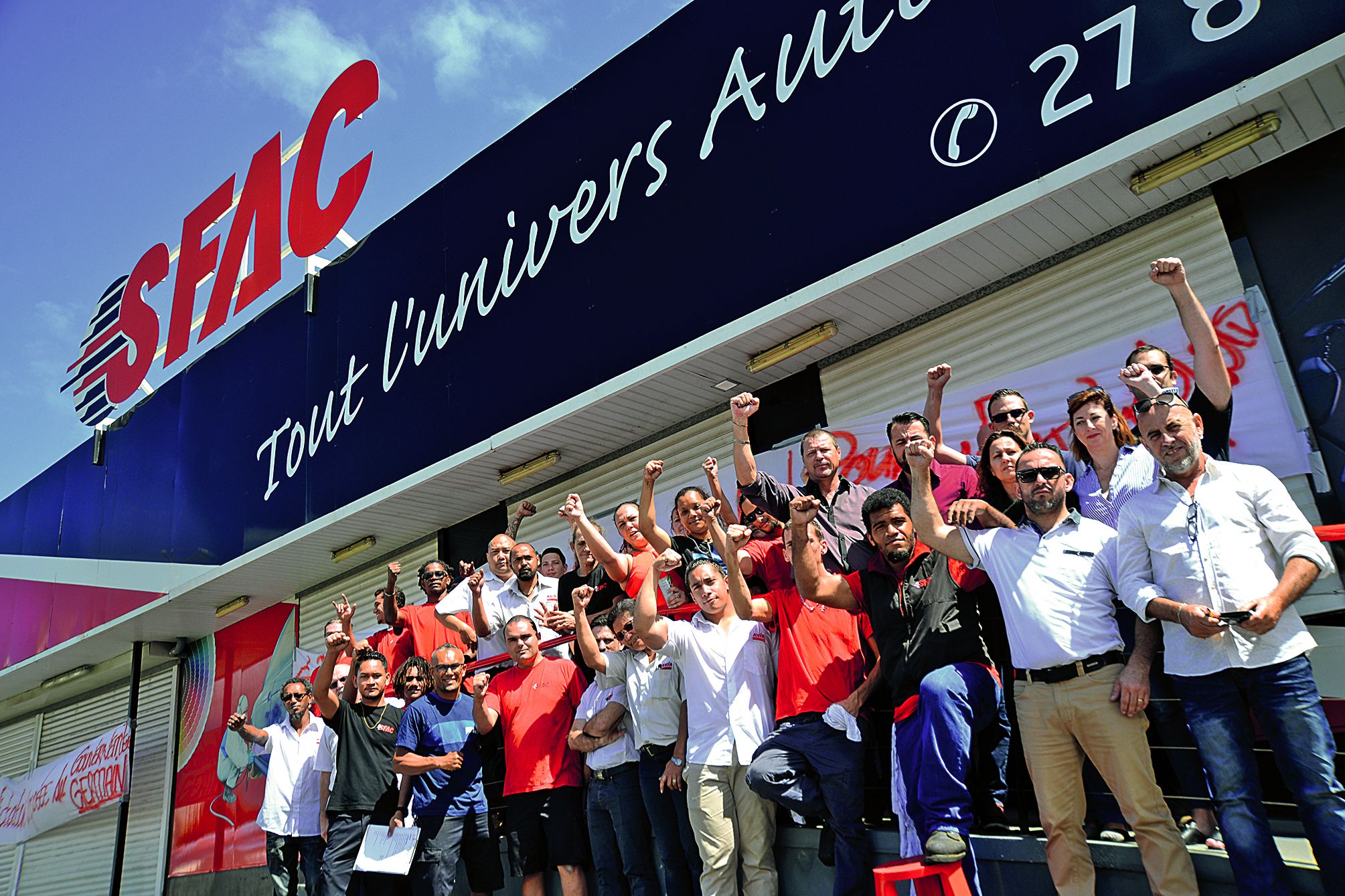 Les employés des magasins de pièces détachées ne mâchaient par leurs mots hier.