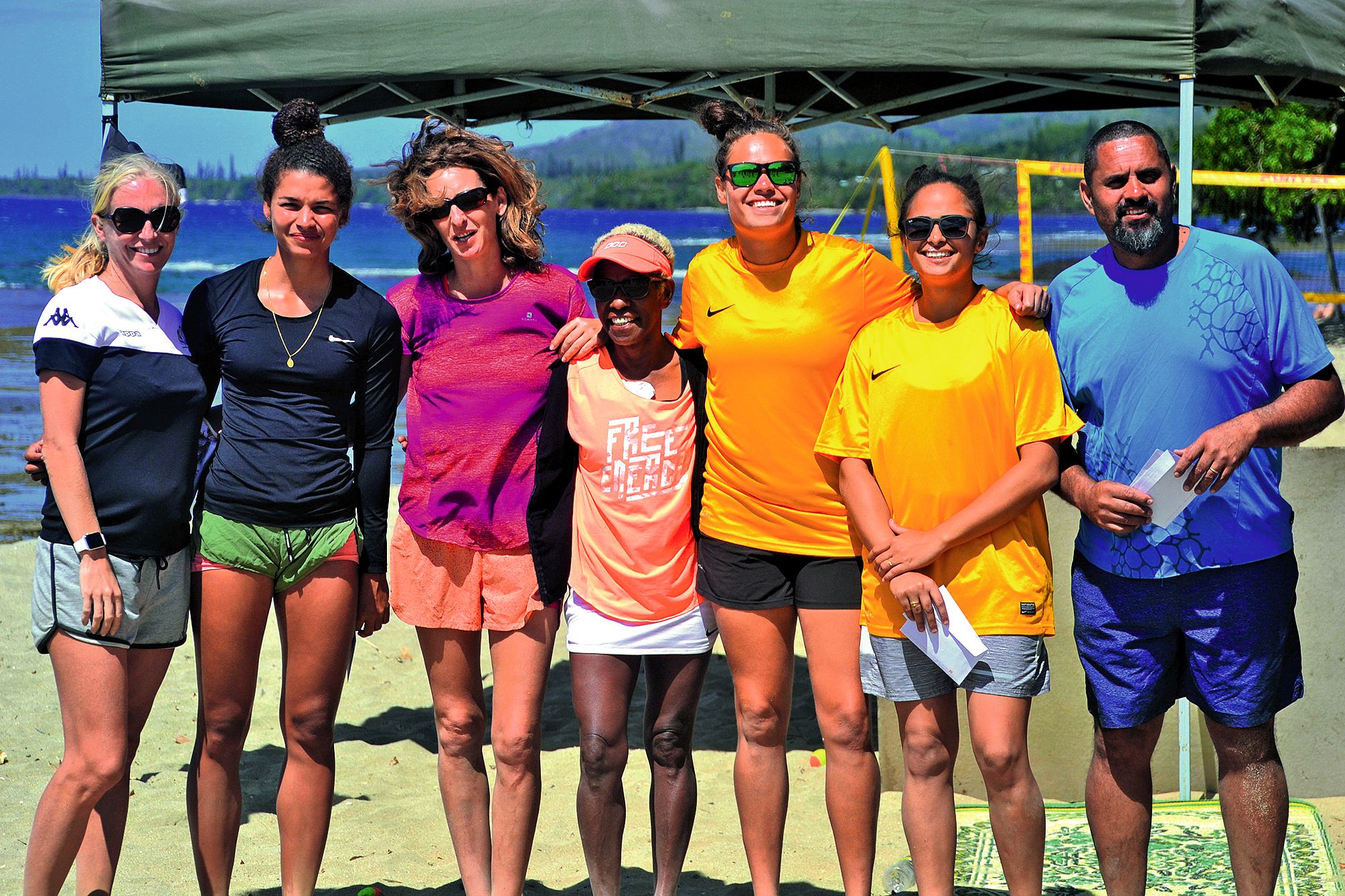 Les femmes ont su faire honneur à ce premier « International beach tennis » de la commune. Huit équipes étaient inscrites et ce sont les sœurs Bull, Samuelle et Batista, qui se sont attribué la victoire.