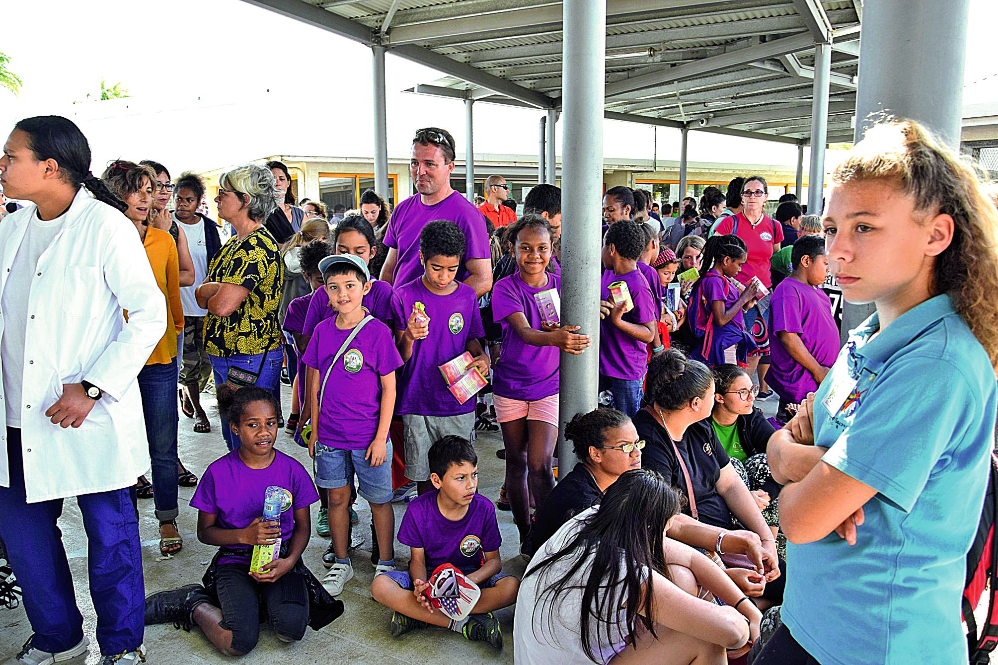 Le premier prix des écoles primaires, pour cette matinée  de la science, revient à l’école Léonie-Avril de Pouembout.