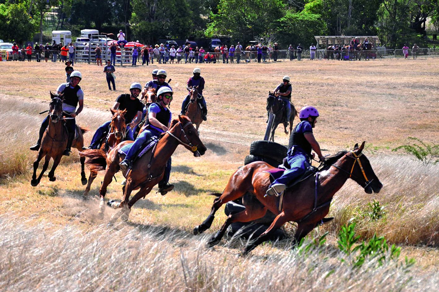 Comme à l’accoutumée, les courses de stock ont connu un réel succès. Pas moins de soixante-dix cavaliers venus de Pouembout, Bourail, Koumac, Ouégoa, Koné, Témala, Poya, Boulouparis et Kaala-Gomen ont fait le spectacle. La finale du petit stock des cavaliers confirmés a été remportée par Dylan Debien, devant Larry Martin et Yohan Guenot.