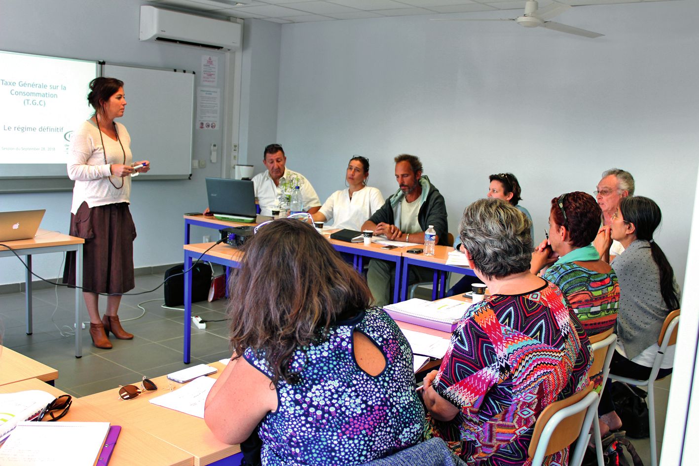 La Chambre de métiers et de l’artisanat a tenu 31 formations depuis début septembre. Photo CMA