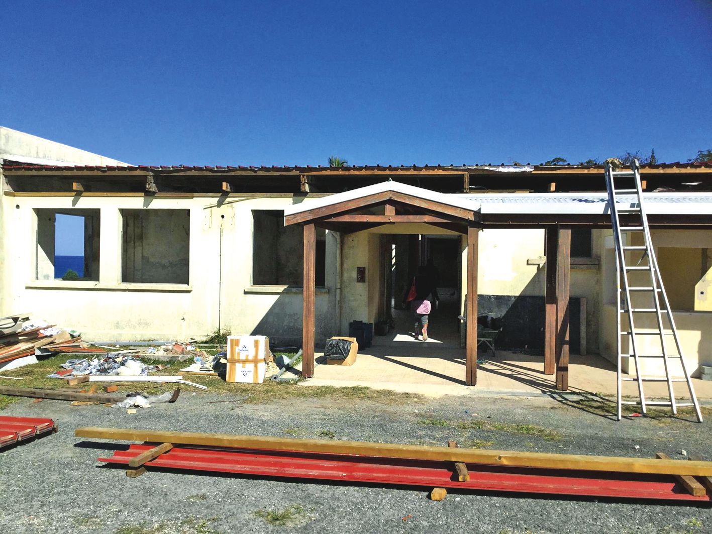 Les travaux au centre médical de Xépénéhé ont porté, cette année, sur l’amélioration des conditions d’accueil.