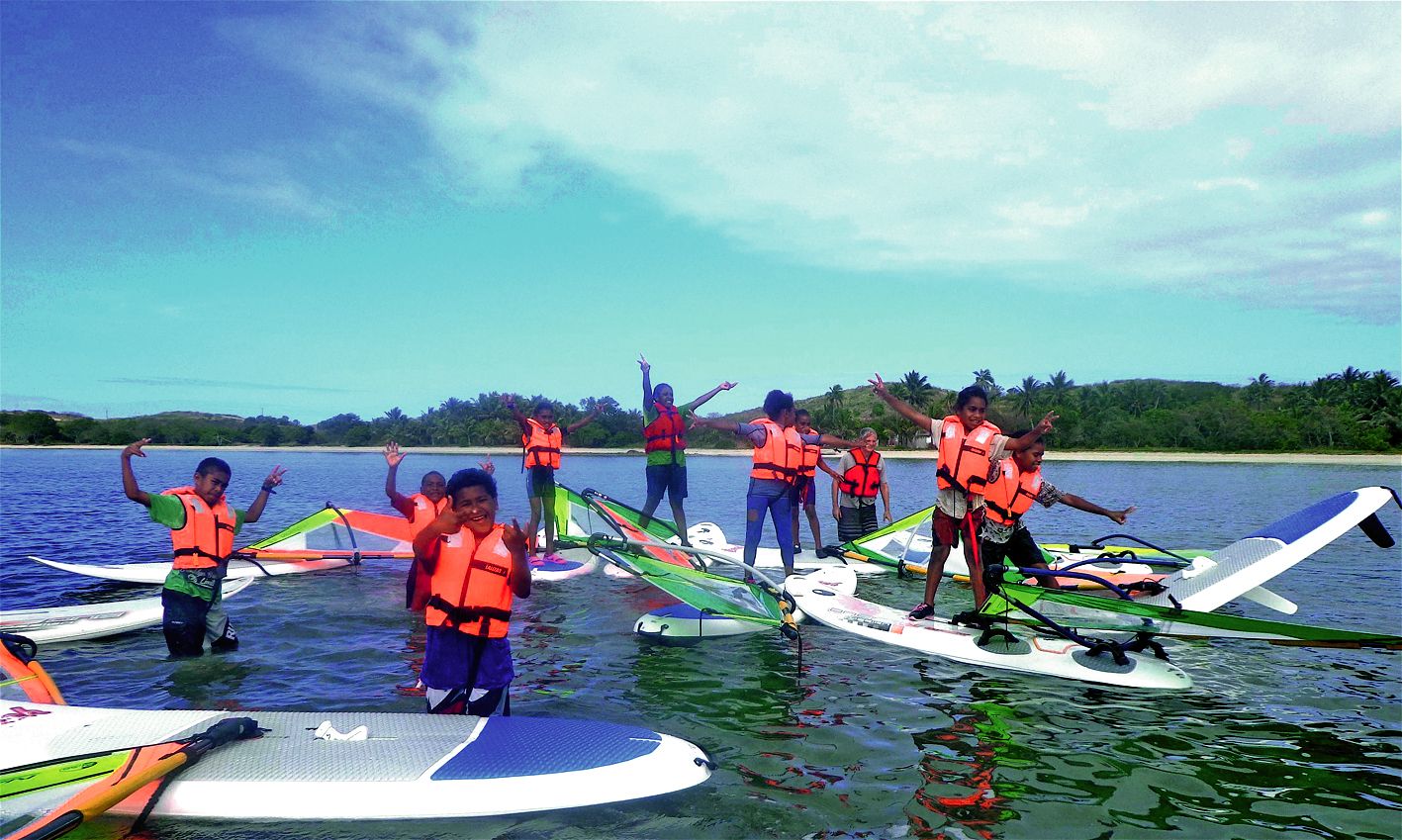 Durant ces trois jours, il y a eu de l’ambiance sur la petite plage  de la tribu de Tiabet jouxtant la maison commune.