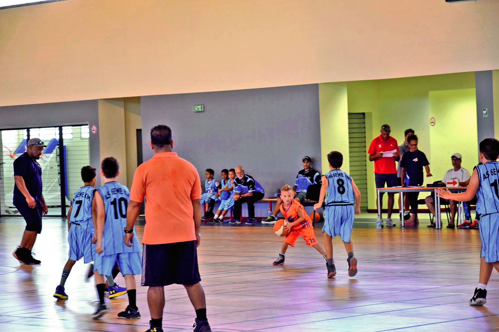 VOH. Les poussines du Basket club de VKP se sont qualifiées, samedi matin pour les phases finales territoriales, qui auront lieu le 1er décembre. Sur la photo, les minipoussins.