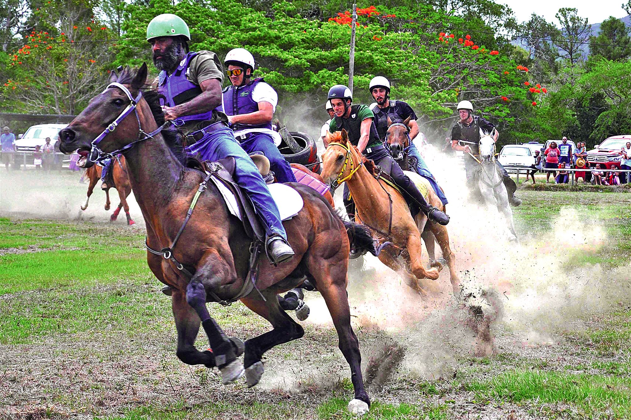 Le Comité équestre de Ouégoa organisera la Fête du cheval, le samedi 8 décembre, sur le stade municipal. Photo Archives I.C.