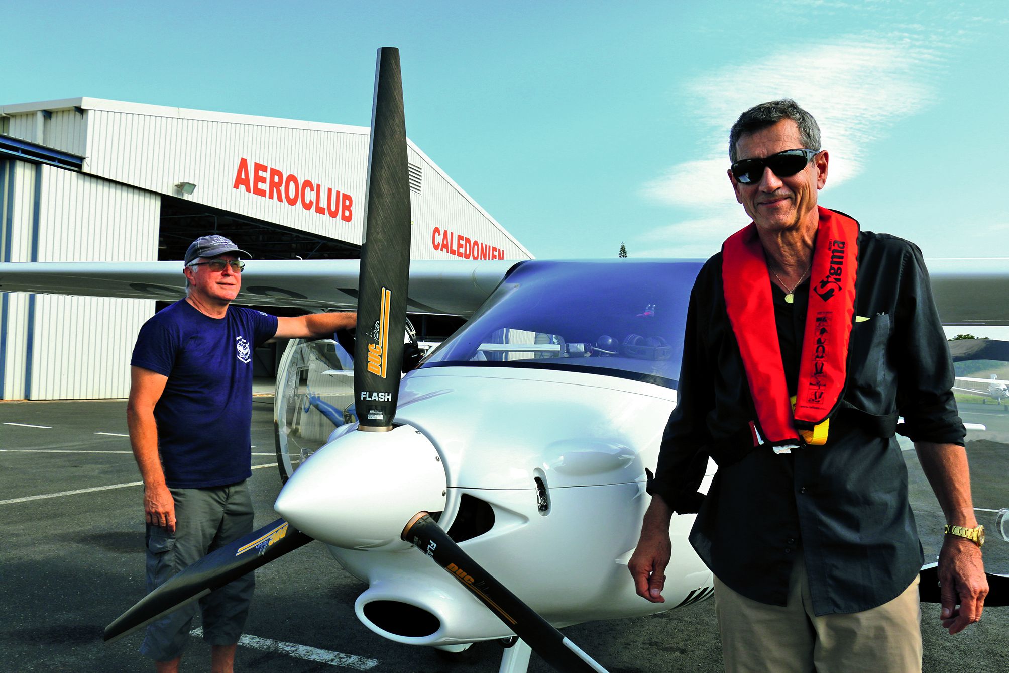 Philippe Le Gall et Michel Mariette, pilotes expérimentés, assureront la surveillance du Mont-Dore en ULM.