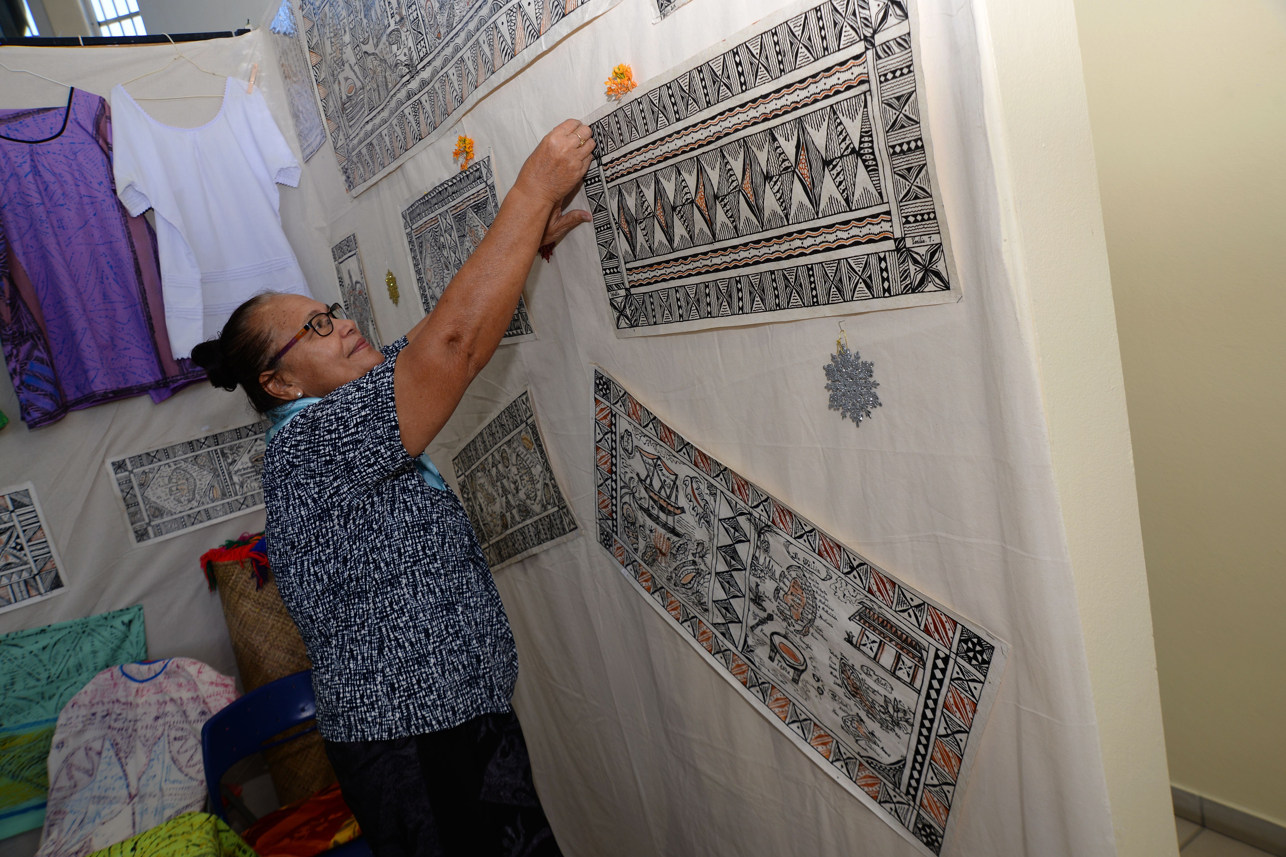 Le Salon de Noël s’est conclu, dimanche, à la Maison  des artisans. Ces trois prochains jours, un Pacific market dédié à Noël se tient, de 9 à 19 heures, à l’Anse-Vata.Photo Thierry Perron