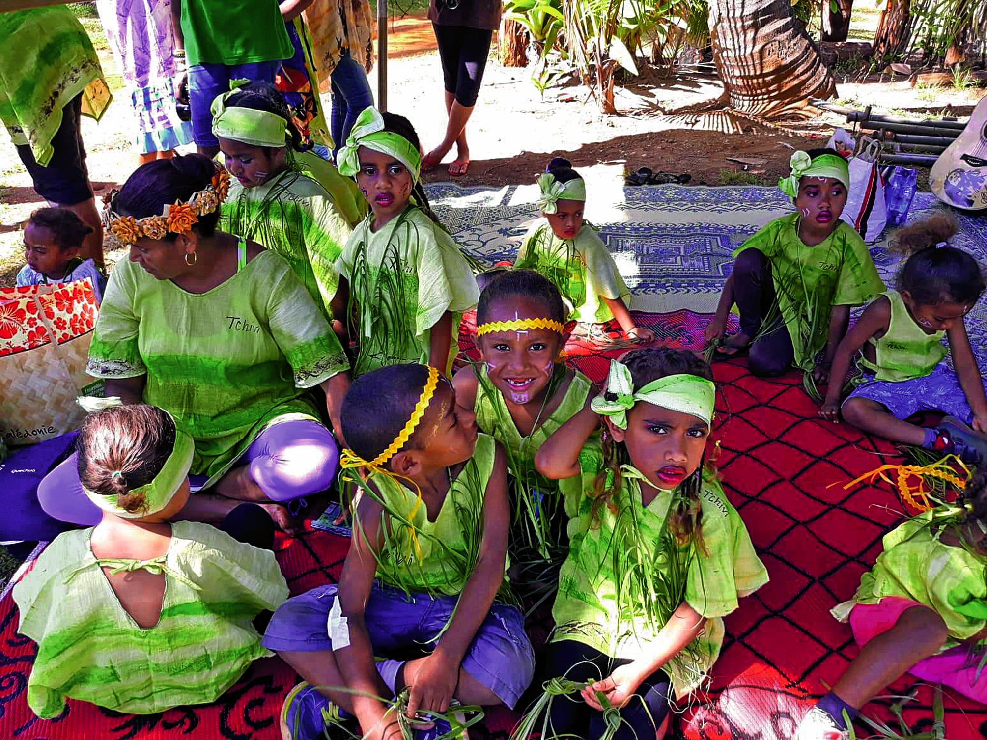 Durant toute la journée, les écoliers du public et du privé ont pu présenter leurs danses en bord de mer.