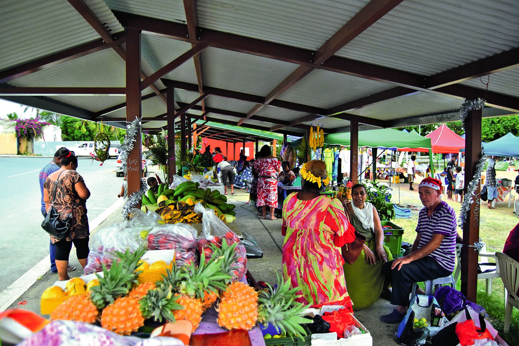 La 3e édition du marché de Noël de l’association Péako Péaki, avec 30 stands et animations, a eu lieu samedi, au village de Païta (8 heures-18 heures).