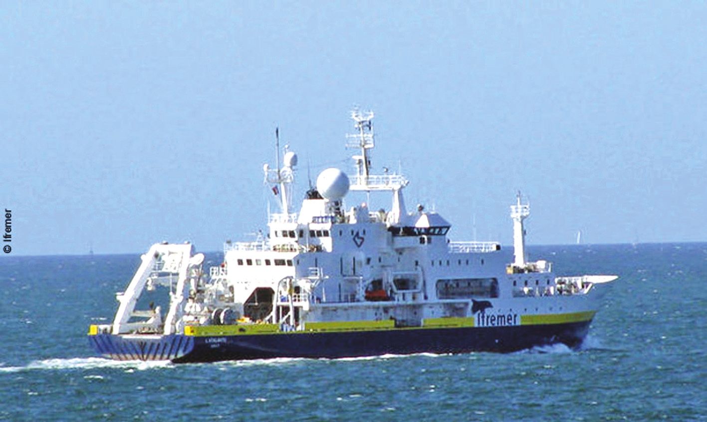 L’Atalante, mise en service en 1990, est l’un des fleurons de  la flotte océanographique française. Photo Ifremer