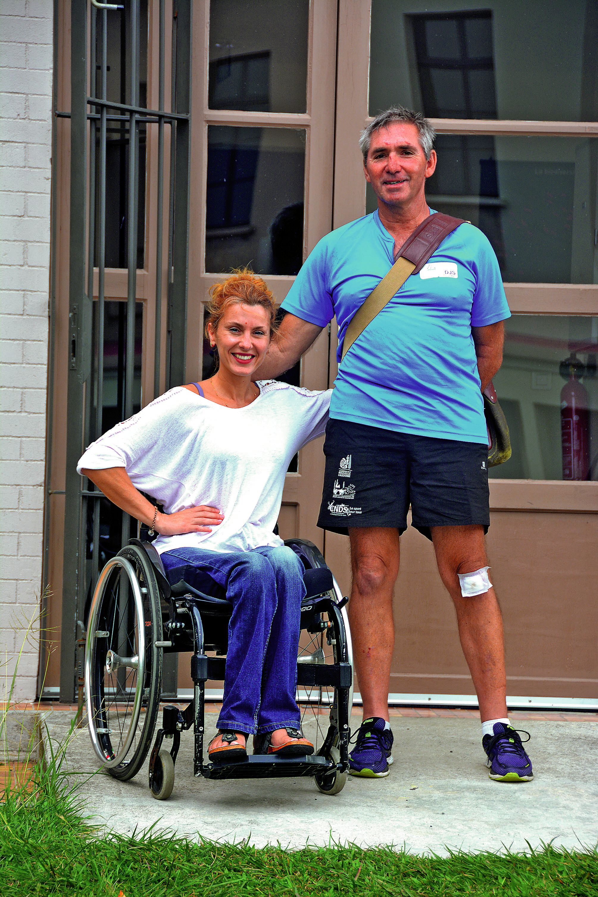 Karine Vieira et Bruno Monier. Photo F.L.
