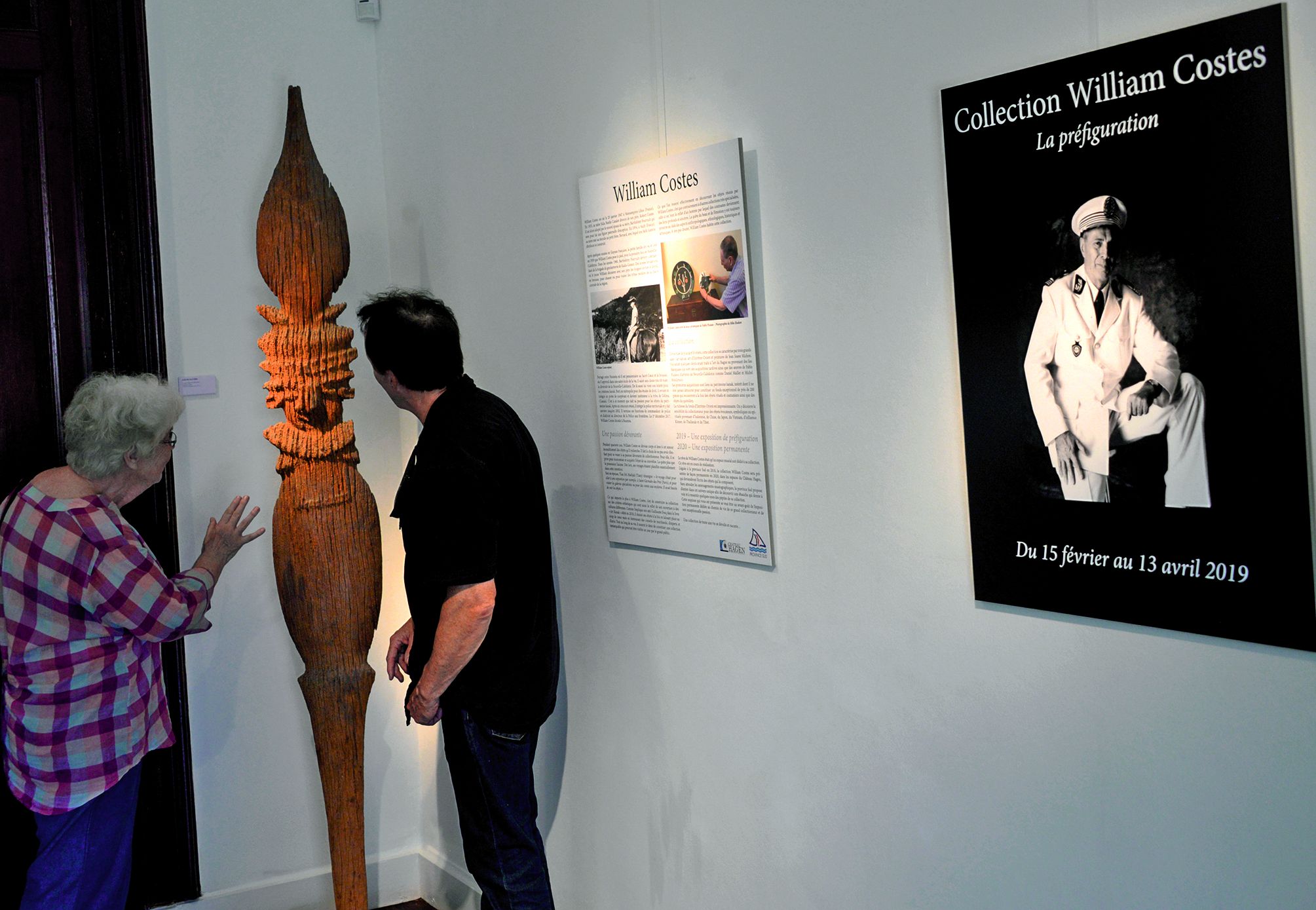 Jusqu’au 13 avril, le château Hagen propose l’exposition Collection privée de William Costes. PhotoThierry Perron