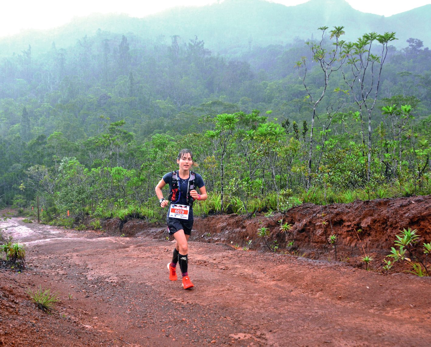 Après le trail de Boulari et la Full Moon, Axelle Nardoux enchaîne une nouvelle victoire cette année. 