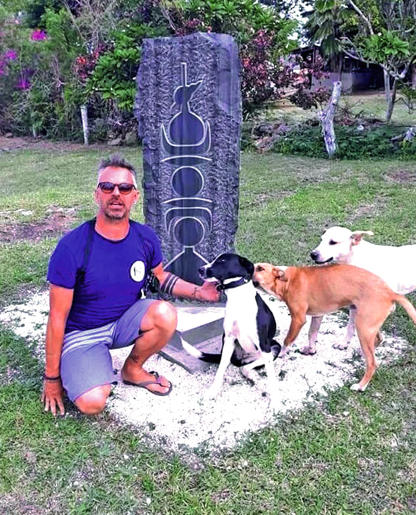 Outre l’éducation des chiens, Olivier Persin souhaite faire de la sensibilisation auprès des scolaires.Photo DR