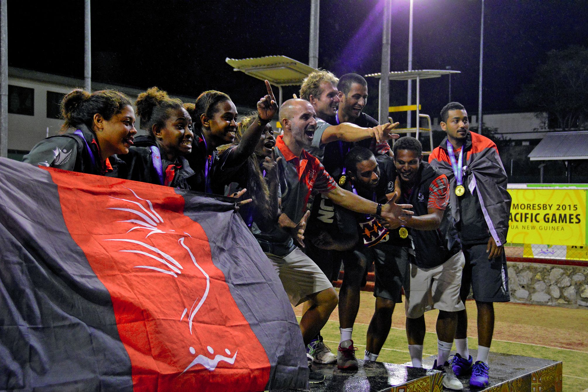 En 2015, les Calédoniens avaient remporté huit médailles lors des Jeux du Pacifique à Port Moresby. Photo Archives LNC Sports