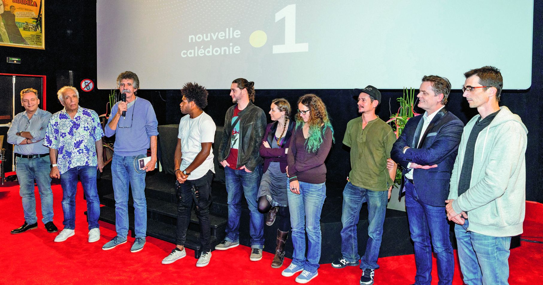 L’année dernière, le jury présidé par Gérard Darmon avait décerné le prix  NC la 1re au film Blessures, de Roland Rossero. Photo Marc Le Chélard