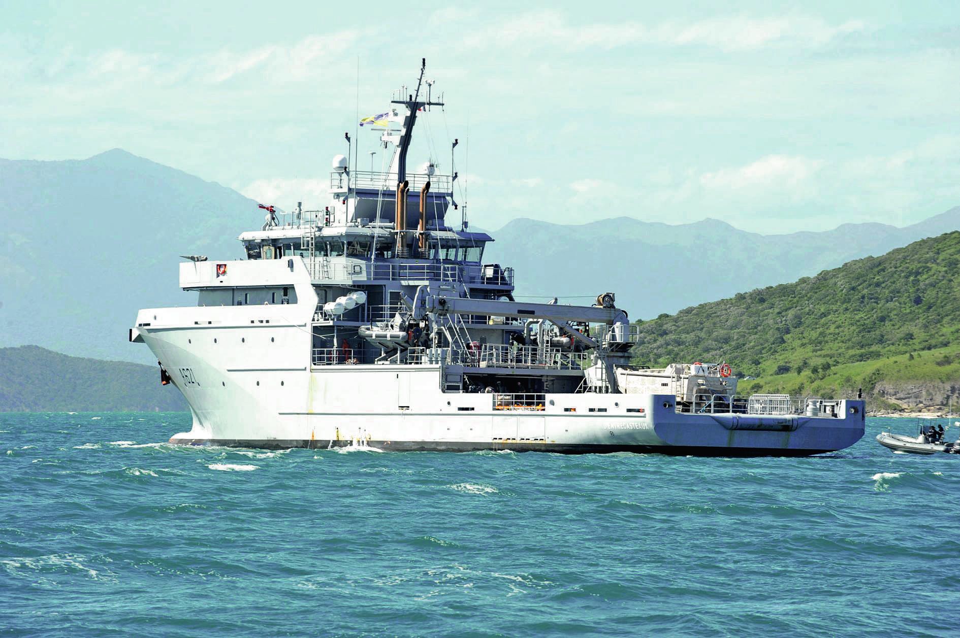 Le D’Entrecasteaux est un navire basé à Nouméa depuis 2016.