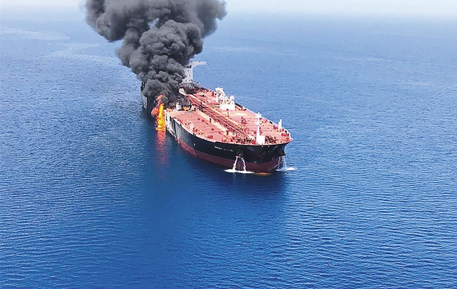Les transporteurs sont inquiets. Si les eaux du Golfe persique devenaient dangereuses, l’approvisionnement de l’ensemble du monde occidental pourrait être menacé.Photo AFP