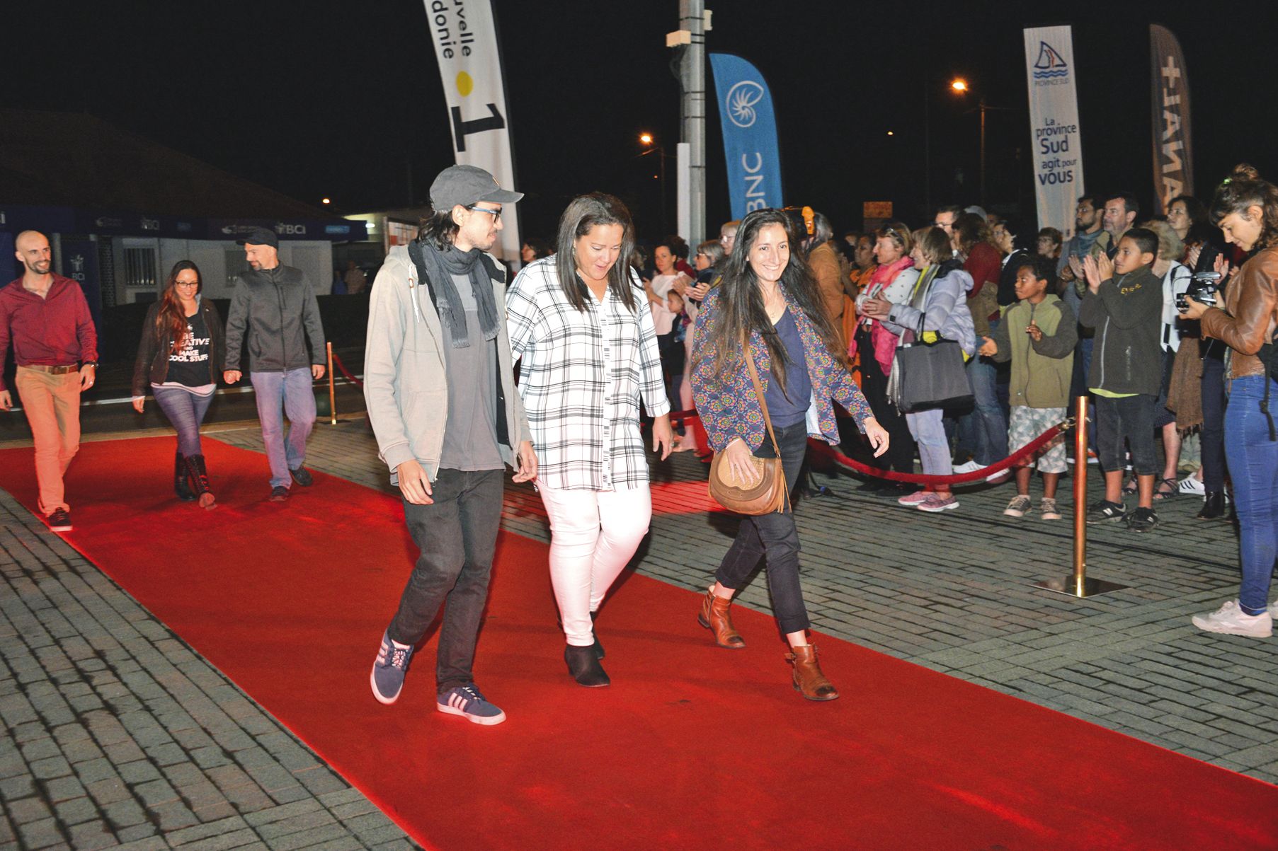 Les équipes de tournage n’ont pas été nombreuses à venir défiler. Le public a pu reconnaître des habitués comme Benjamin De Los Santos, présent cette année au concours NC la 1re de courts-métrages.