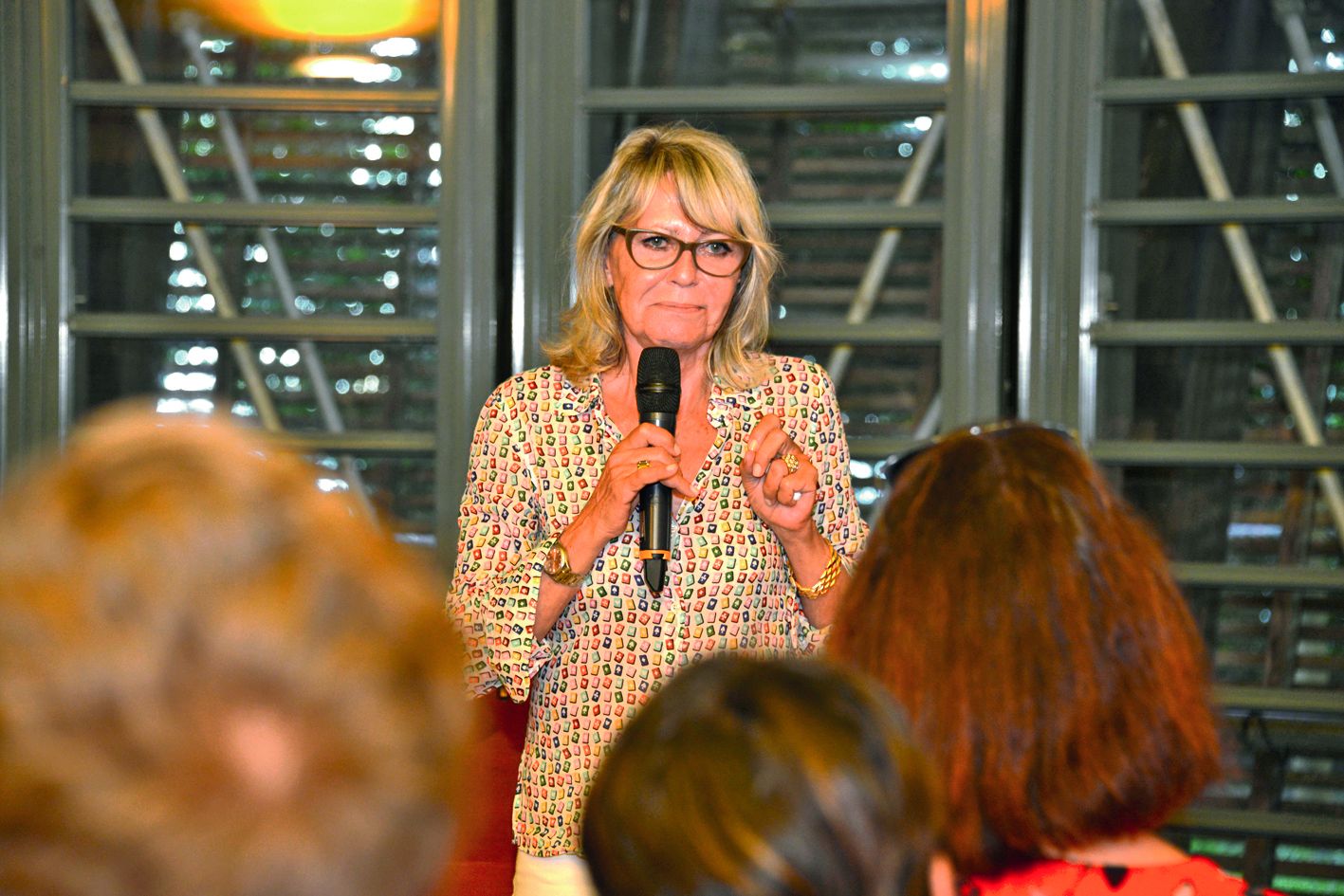 Pendant deux heures, la professionnelle a animé la master class intitulée « Comment réussir son casting ? ».