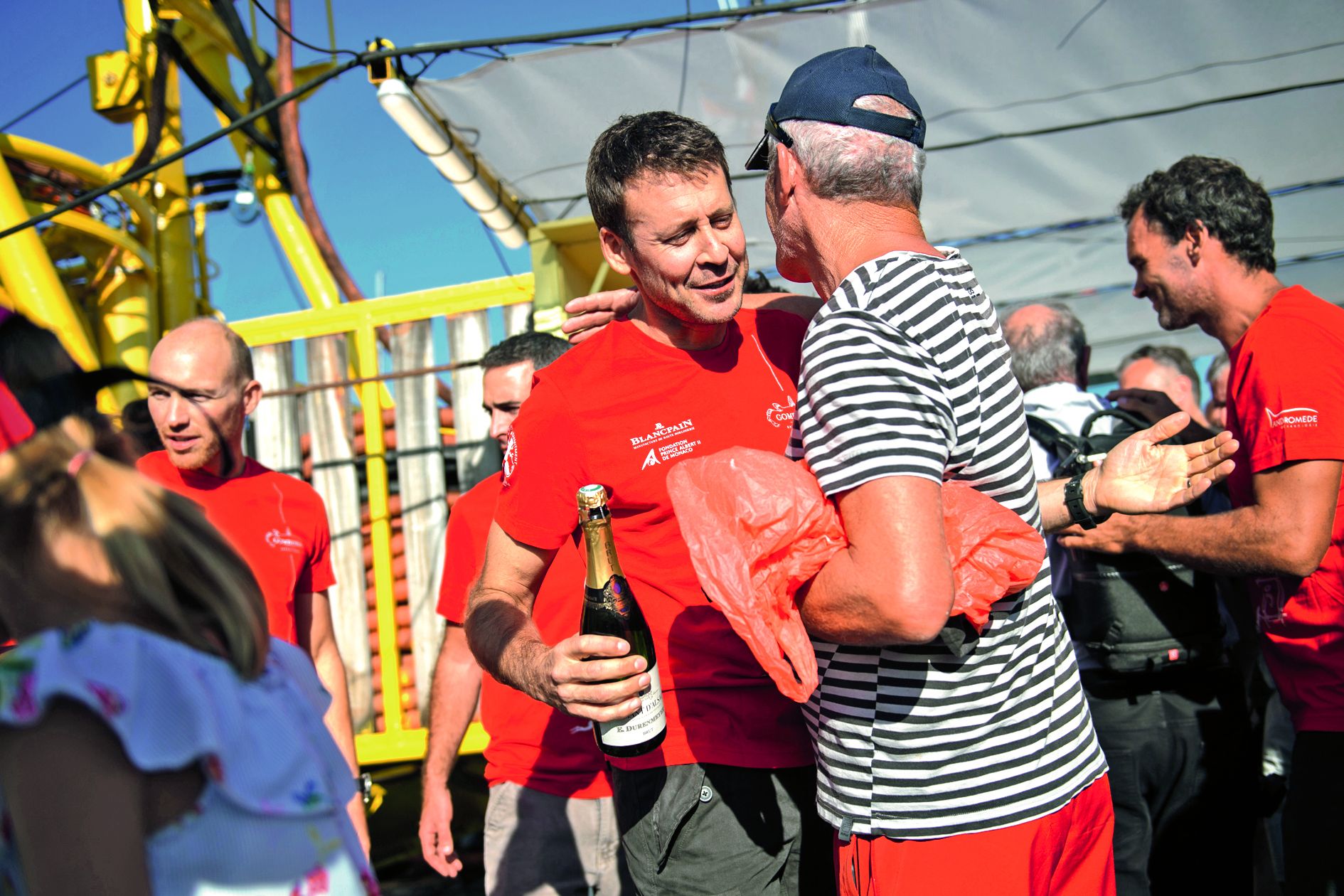 Laurent Ballesta (photo), Antonin Guilbert, Thibault Rauby et Yannick Gentil ont passé un mois au fond de l’eau pour observer les mystères de la mer Méditerranée.Photos AFP