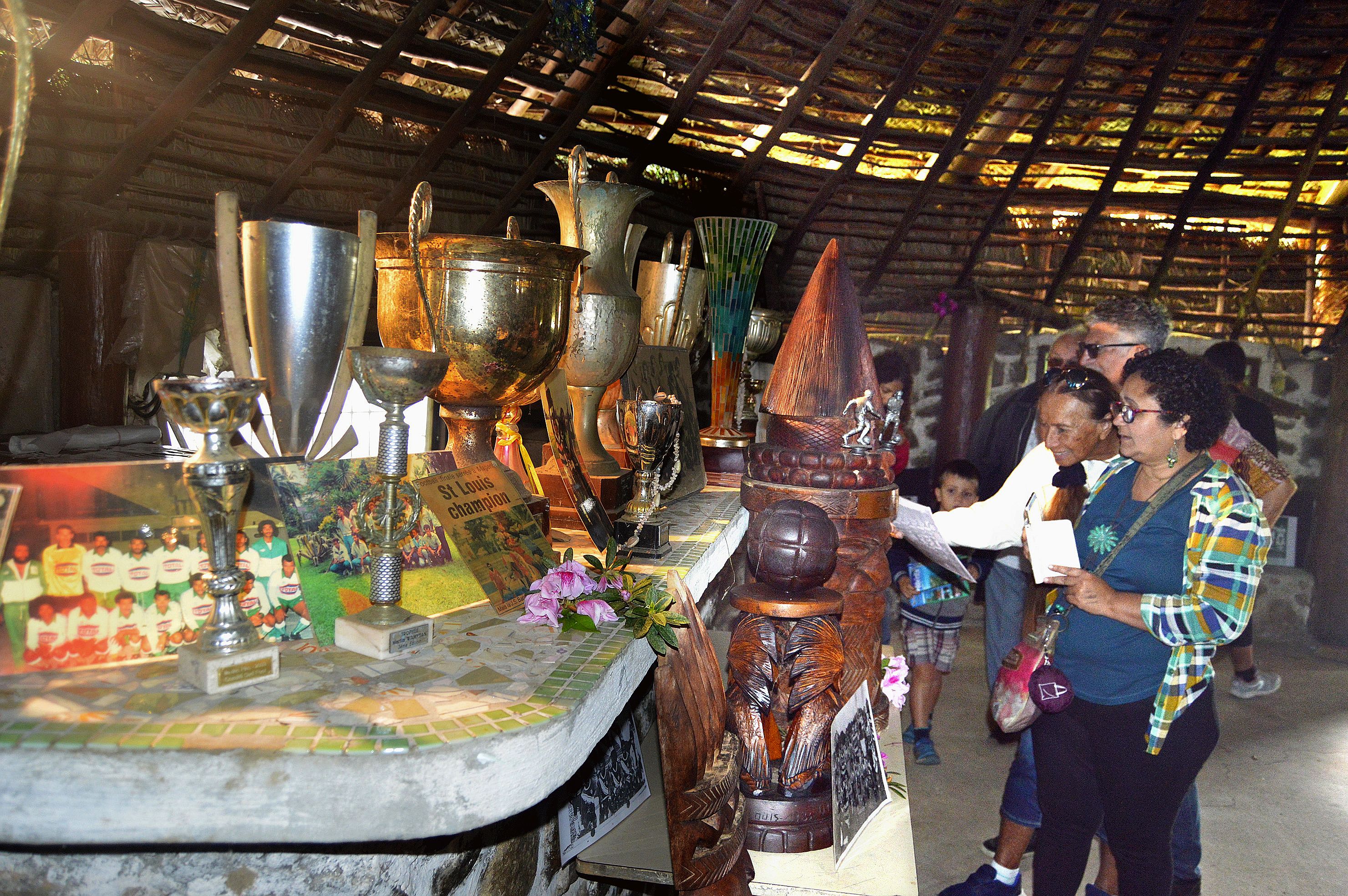 Pour la première fois, le Club athlétique de Saint-Louis, fondé en 1953, a été présenté au public. Un musée temporaire a été aménagé dans une case à cette occasion.