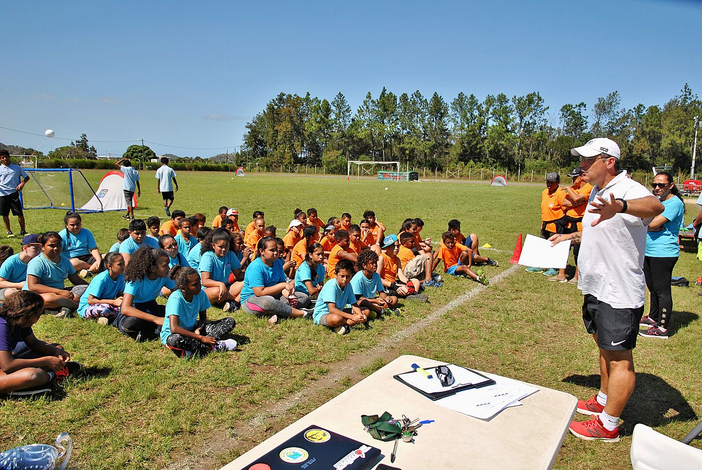 Outre les performances sportives, Sébastien Pélissier, le responsable de la section, rappelle fréquemment des notions de sport santé.