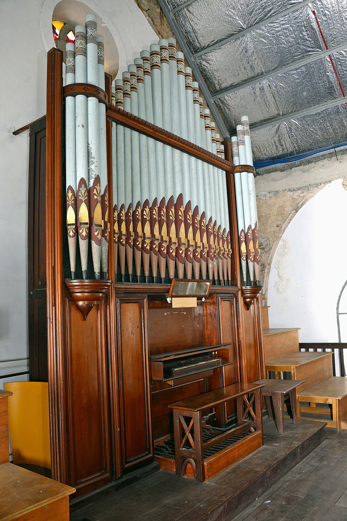 « Nous devrons envisager de restaurer l’orgue.  Il faudra pour cela que nous trouvions un organiste », indique le pasteur. 