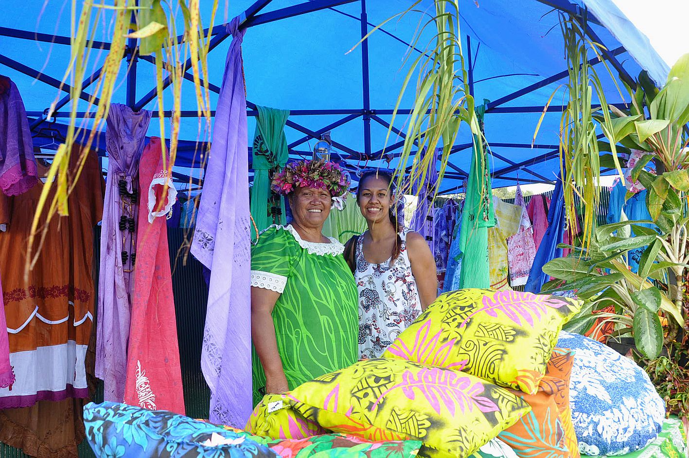 Le premier prix de l’artisanat est revenu au stand de la Fédération des femmes de Kaala-Gomen - Bwapanu.