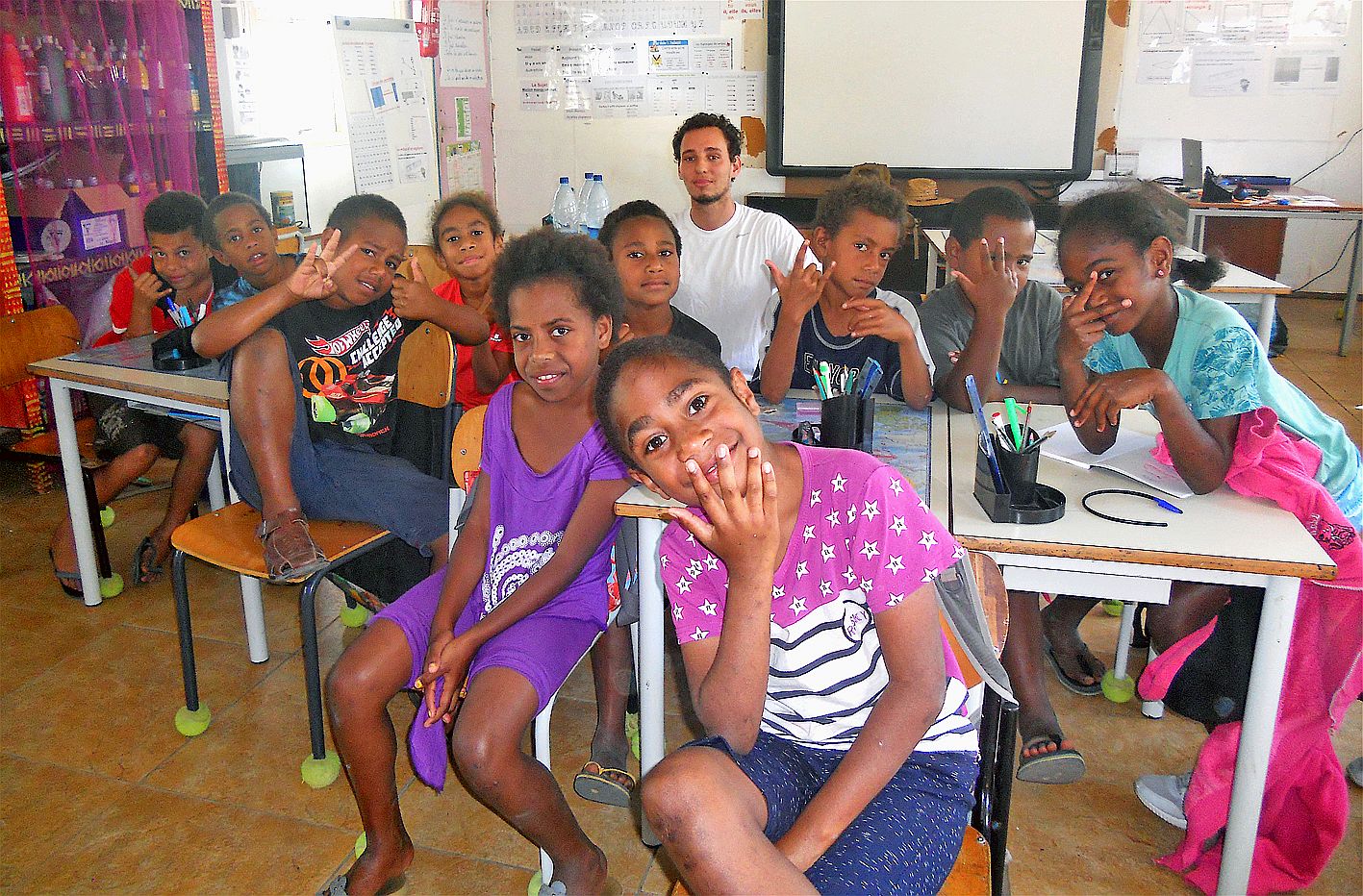 Cette initiation s’est déroulée le matin à l’intention des enfants de la classe de CE2. L’après-midi étant dédié à ceux de la classe de CM1/CM2. Xavier Vanni a expliqué, aux élèves de CE2, les règles de vie, de comportement, d’hygiène et de propreté et de