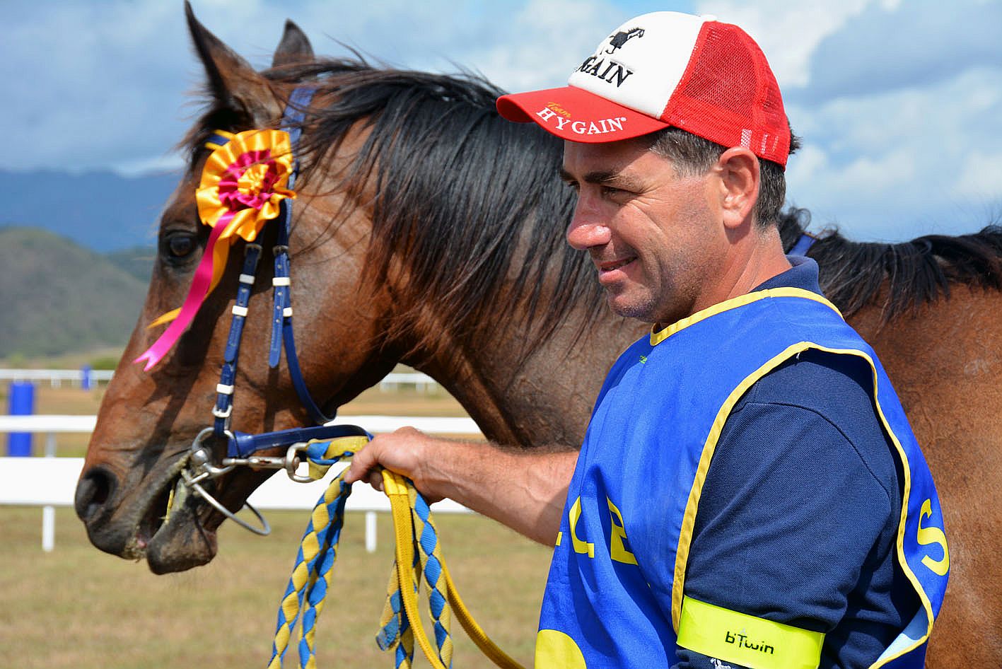 Christophe Creugnet est le propriétaire et l’entraîneur de cette jument australienne de 7 ans.