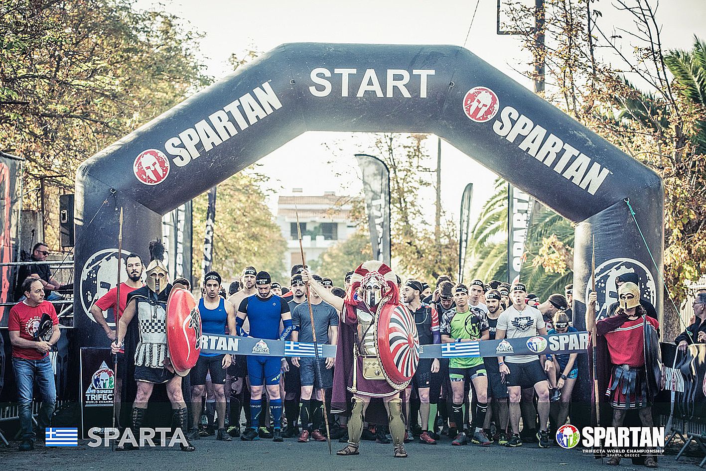 C’est dans les rues de Sparte, en Grèce, que les 2 000 inscrits participeront à la Trifecta. Photo Spartan Race
