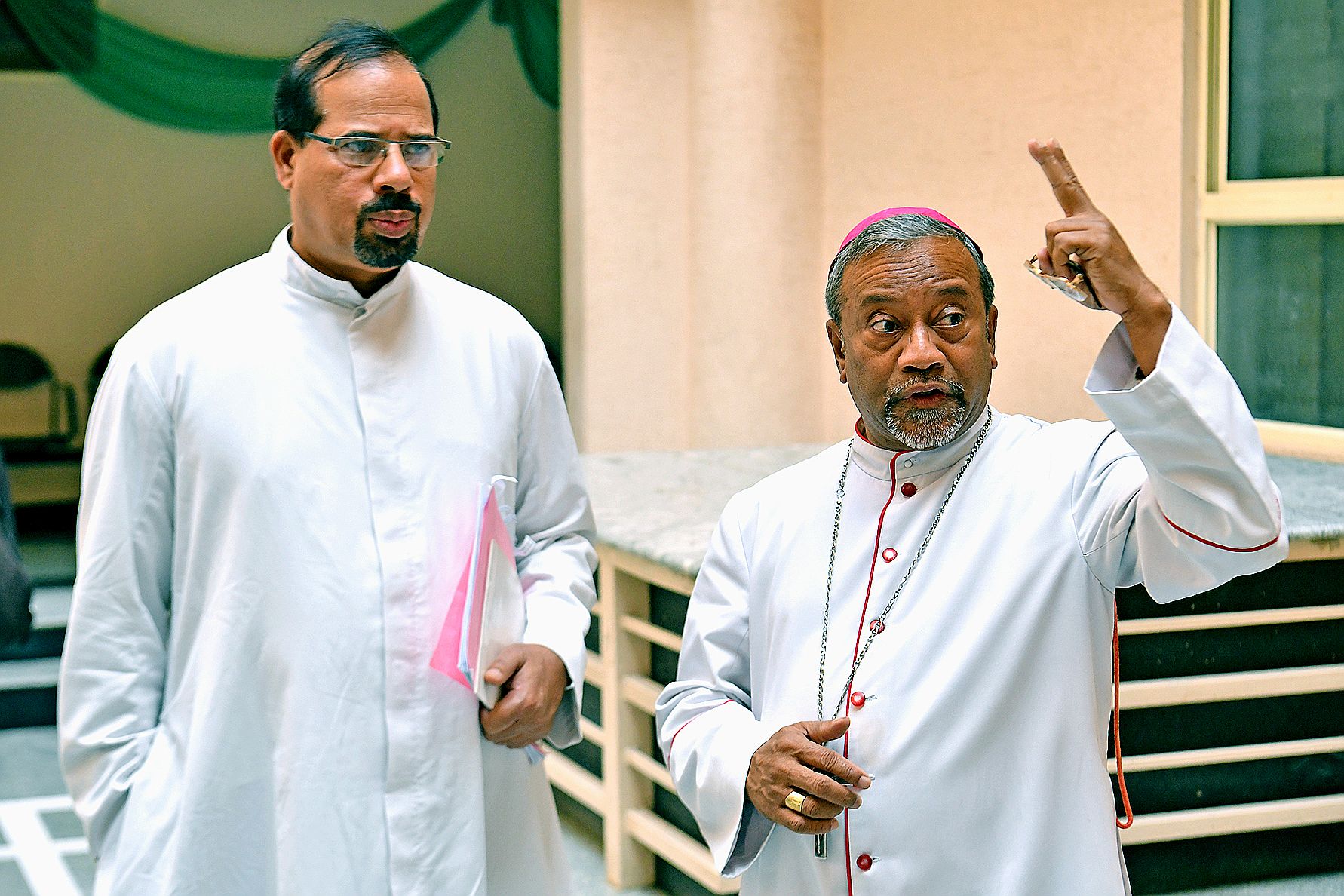 L’archevêque de Bangalore s’est aussi opposé aux registres que le gouvernement voudrait mettre en place dans tout le pays.Photo AFP