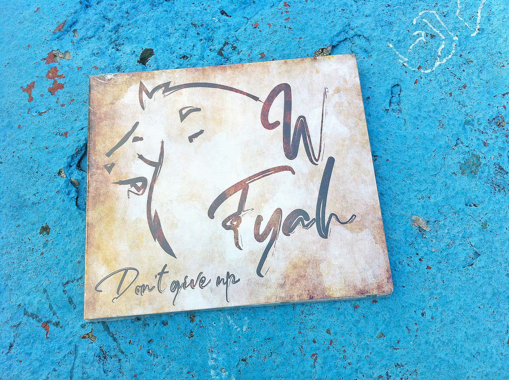 Don’t Give up est entièrement autoproduit et distribué à travers un réseau d’amis et de petits commerces. 